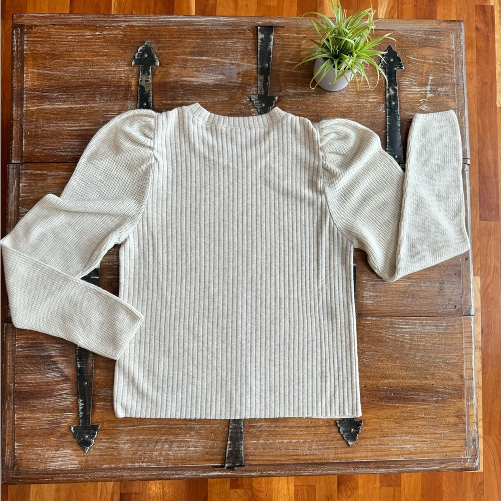 Lndon Rib Wool-Blend Sweater by Splendid